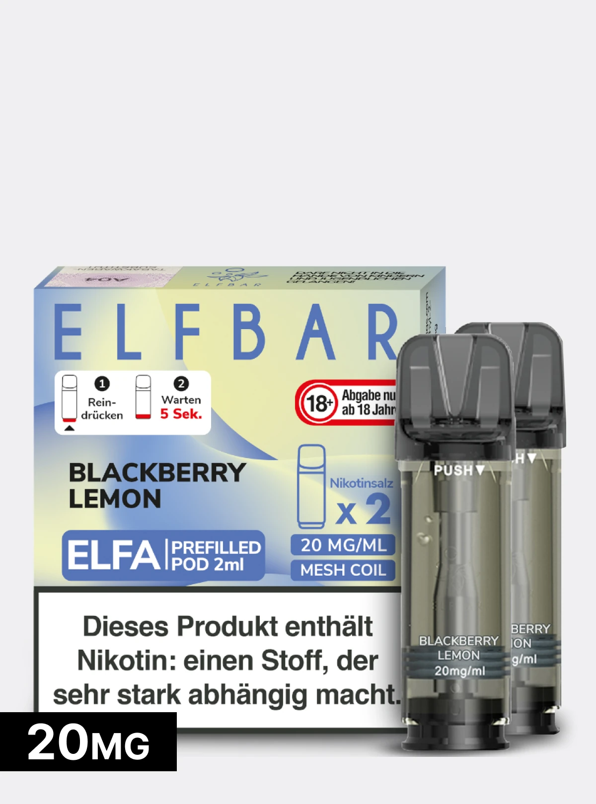 elfbar pods schmecken komisch Blackberry Lemon | Günstig ab 6,99 € elf bar elfa pods nachfüllen Elf Bar 600puff - elfbarmax Menge:20 Pods