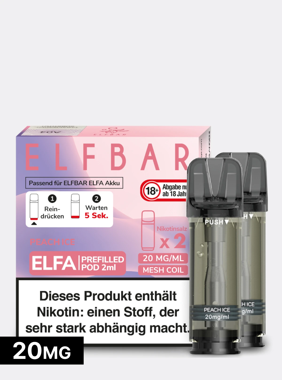 ELFBAR Pods Peach Ice (Juicy Peach) | ab 6,99 €