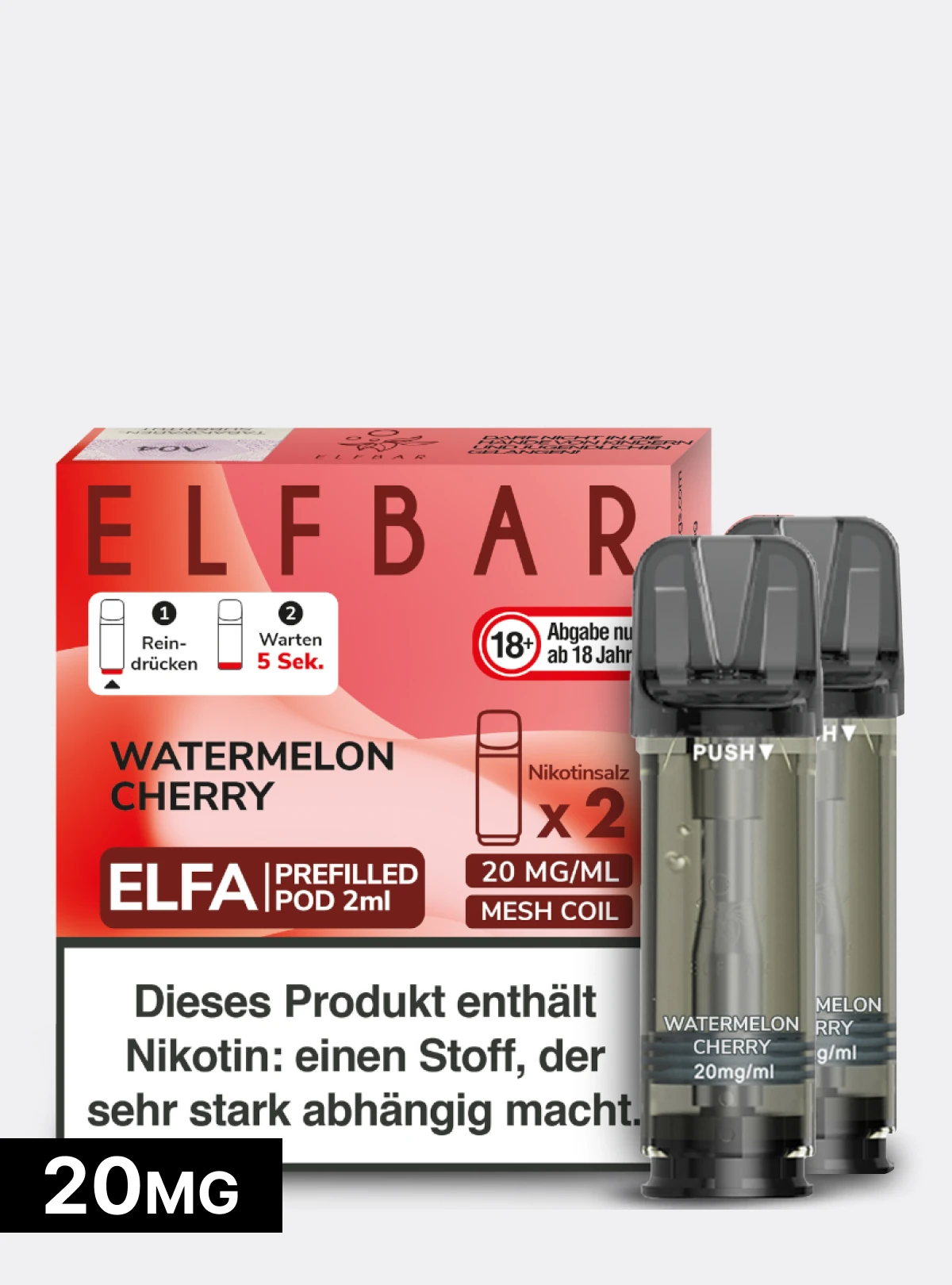 red bar elfbar geschmack Pods Watermelon Cherry | ab 7,99 € Made In|China elfbar neu Farbe::Silber (Lunar Silver) ELFLIQ Coconut Blueberry |
