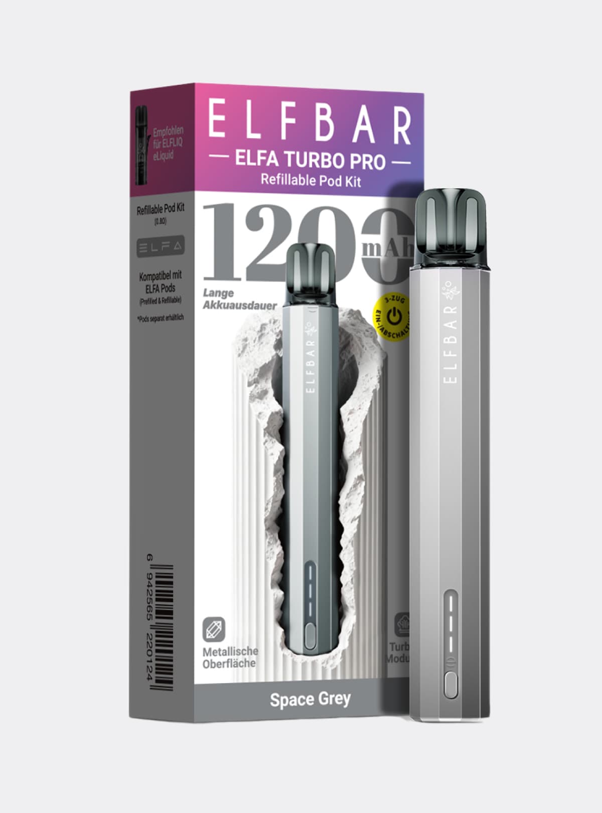 elfbar elfa turbo funktioniert nicht Pro kaufen | 1.200 mAh Elf Bar 4 in 1 elf bar elfa akku anzeige Flavour:EB Edition ELFBAR Pods Kiwi Passion