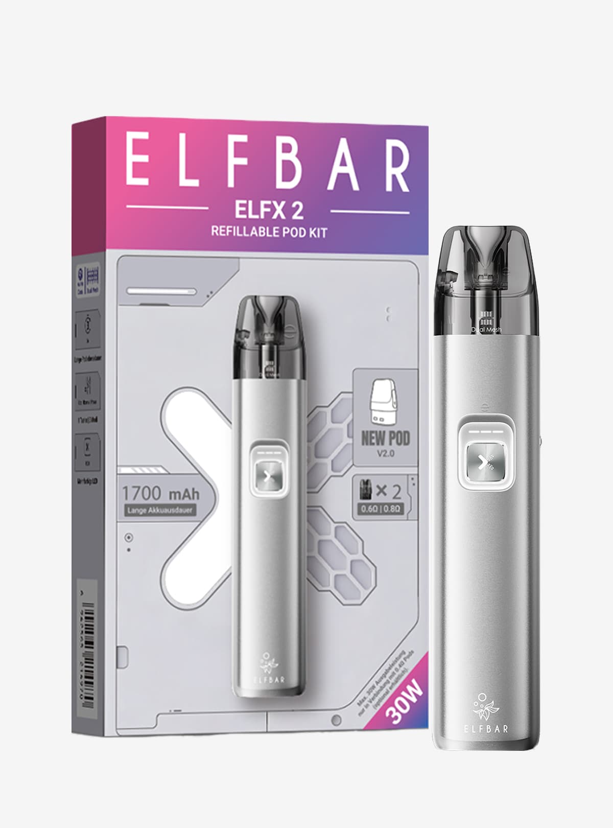 elfbar elfx bedienungsanleitung v2 kaufen | 1700 mAh | 16,99 € elfbar elfx liquid ELFBAR ELFX Serie testen Prefilled vape kits Sorte:Menthol