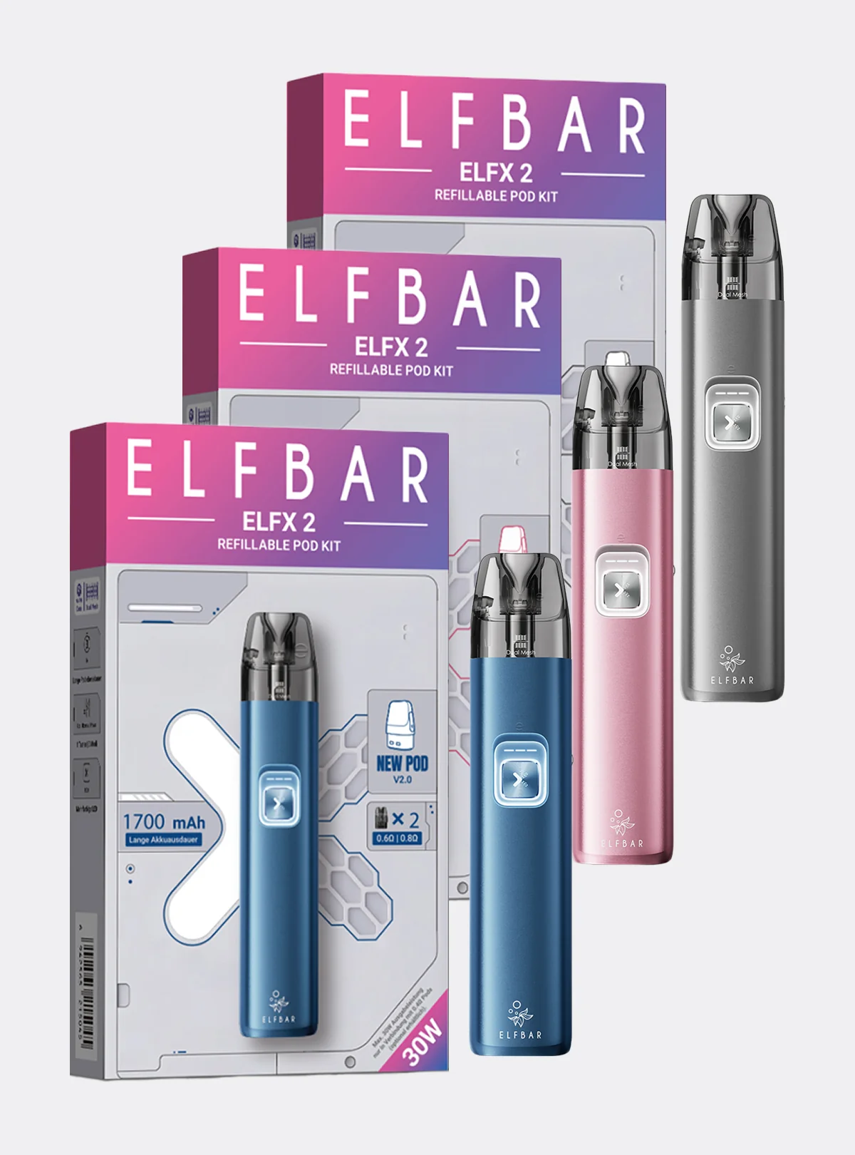 elfbar elfx erfahrungen v2 kaufen | 1700 mAh | 16,99 € elfbar neu Elfbar Elfa Pod (2er discontinued Farbe:Dark Cosmo