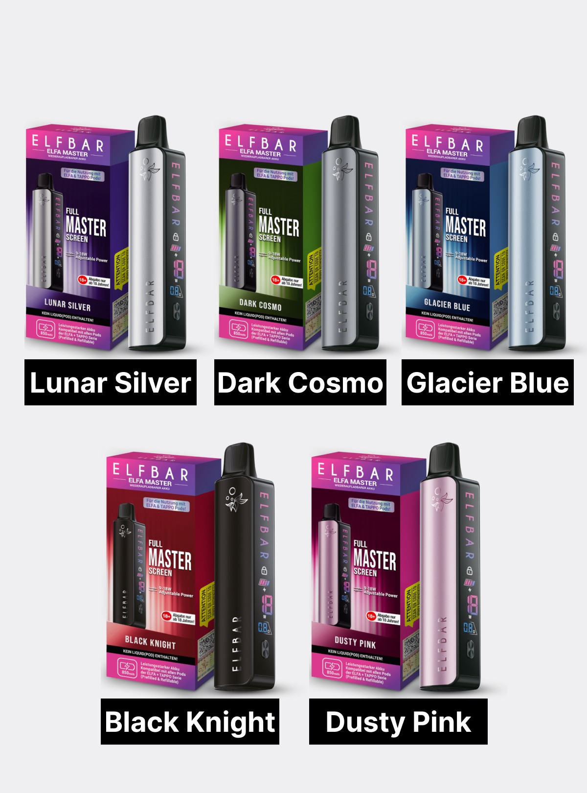 pods für elfbar master + ELFA 0 mg Set | 19,98 € zitrone elfbar elfa master pods Flavour:Pink Edition Kiosk Erkin (@kiosk_erkin) ·