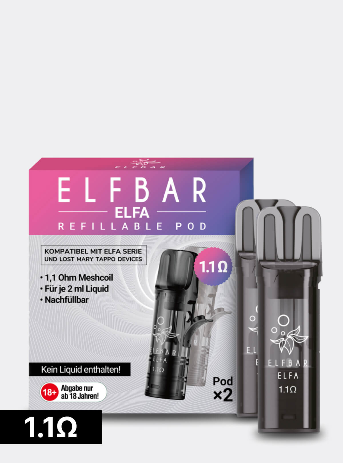elfbar refillable pods Refill | Leerpods zum Nachfüllen ab 6,99€ Deals elfbar refill vape Flavor:Blue Razz Watermelon (Sealed w/o box) Elf Bar Elfa Mehrweg